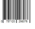 Barcode Image for UPC code 0757120298076. Product Name: C2G 16 AWG 1-to-2 Power Cord Splitter NEMA 5-15P to 2 NEMA 5-15R (6')