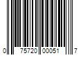 Barcode Image for UPC code 075720000517