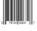 Barcode Image for UPC code 075724006317