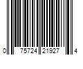 Barcode Image for UPC code 075724219274