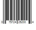 Barcode Image for UPC code 075724252004