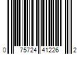 Barcode Image for UPC code 075724412262