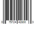 Barcode Image for UPC code 075724428003