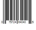 Barcode Image for UPC code 075724640405