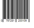 Barcode Image for UPC code 0757281200109