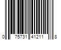 Barcode Image for UPC code 075731412118