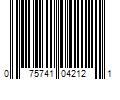 Barcode Image for UPC code 075741042121