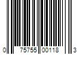 Barcode Image for UPC code 075755001183