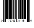 Barcode Image for UPC code 075755311190