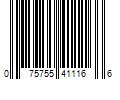 Barcode Image for UPC code 075755411166