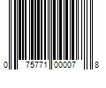 Barcode Image for UPC code 075771000078