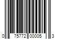 Barcode Image for UPC code 075772000053