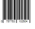 Barcode Image for UPC code 0757753102504