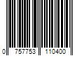 Barcode Image for UPC code 0757753110400