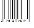 Barcode Image for UPC code 0758108030114