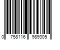 Barcode Image for UPC code 0758116989305