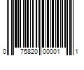 Barcode Image for UPC code 075820000011