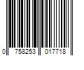 Barcode Image for UPC code 0758253017718