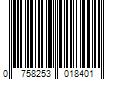 Barcode Image for UPC code 0758253018401