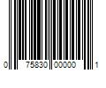 Barcode Image for UPC code 075830000001