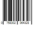 Barcode Image for UPC code 0758302064328