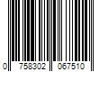 Barcode Image for UPC code 0758302067510