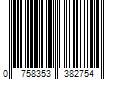 Barcode Image for UPC code 0758353382754