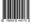 Barcode Image for UPC code 0758606445175