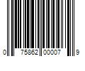 Barcode Image for UPC code 075862000079