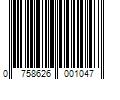 Barcode Image for UPC code 0758626001047