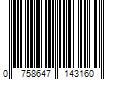 Barcode Image for UPC code 0758647143160