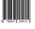 Barcode Image for UPC code 0758647204014