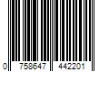 Barcode Image for UPC code 0758647442201