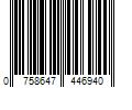 Barcode Image for UPC code 0758647446940