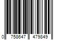 Barcode Image for UPC code 0758647479849