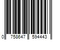 Barcode Image for UPC code 0758647594443