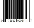 Barcode Image for UPC code 075880000617