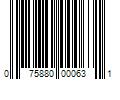 Barcode Image for UPC code 075880000631