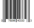 Barcode Image for UPC code 075896403303