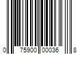 Barcode Image for UPC code 075900000368