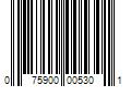 Barcode Image for UPC code 075900005301