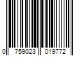 Barcode Image for UPC code 0759023019772