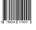 Barcode Image for UPC code 0759244019001