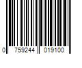 Barcode Image for UPC code 0759244019100