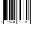 Barcode Image for UPC code 0759244197808