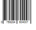 Barcode Image for UPC code 0759284604007