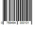 Barcode Image for UPC code 0759494000101