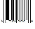 Barcode Image for UPC code 075960000056