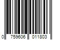 Barcode Image for UPC code 0759606011803