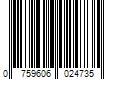 Barcode Image for UPC code 0759606024735